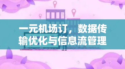 一元机场订,数据传输优化与信息流管理的创新解决方案