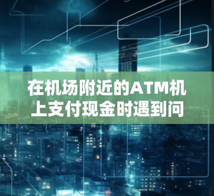 在机场附近的ATM机上支付现金时遇到问题，通常是因为ATM机关闭了或者你找不到合适的ATM机。以下是一些解决方法