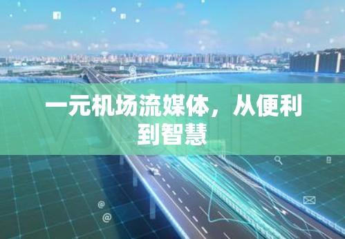 一元机场流媒体，从便利到智慧