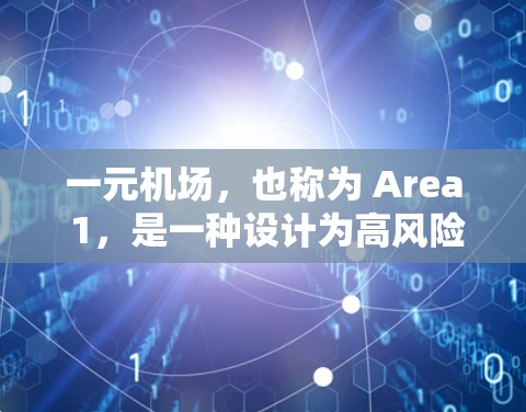 一元机场，也称为 Area 1，是一种设计为高风险区域使用的机场，其主要特点如下