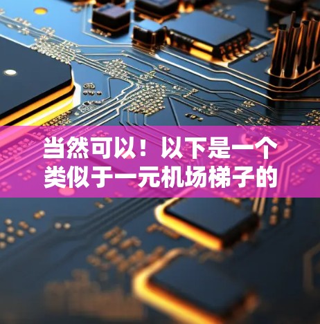 当然可以!以下是一个类似于一元机场梯子的设计概念,结合了科技感和视觉冲击力 当然可以!以下是一个类似于一元机场梯子的设计概念,结合了科技感和视觉冲击力