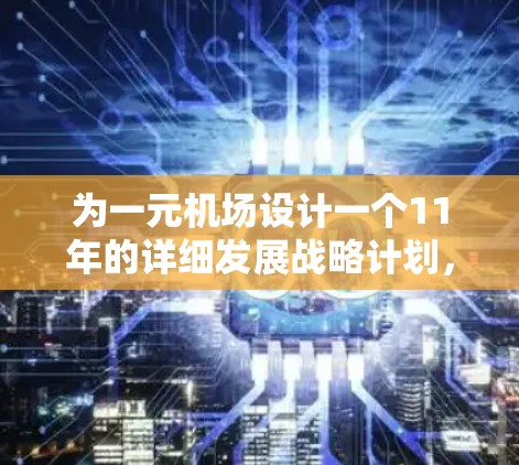 为一元机场设计一个11年的详细发展战略计划，需要从战略目标、市场策略、运营计划、财务规划和风险管理等方面进行全面考虑。以下是一个详细的11年发展规划框架，旨在帮助一元机场实现长期稳健发展