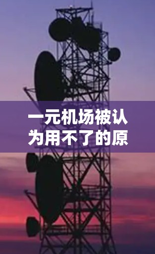 一元机场被认为用不了的原因可能包括以下几个方面