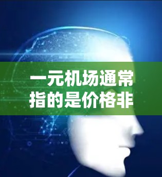 一元机场通常指的是价格非常便宜的机场，比如一些低价航空公司或低价机场，但通常来说，一元机场的价格不会低于一元人民币（1元）如果用户指的是比一元机场更便宜的物品或服务，这里有几个可能性