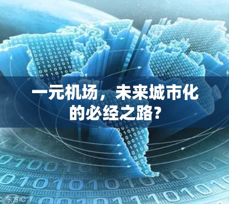 一元机场，未来城市化的必经之路？