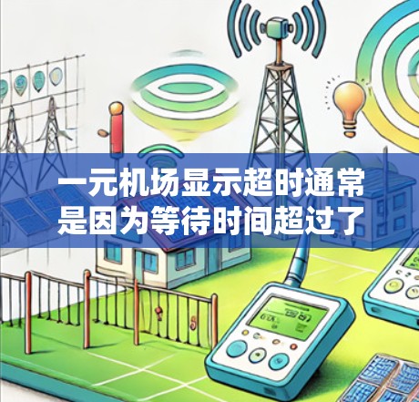 一元机场显示超时通常是因为等待时间超过了规定时间,通常为3分钟或6分钟。以下是解决这一问题的步骤 一元机场显示超时通常是因为等待时间超过了规定时间,通常为3分钟或6分钟。以下是解决这一问题的步骤