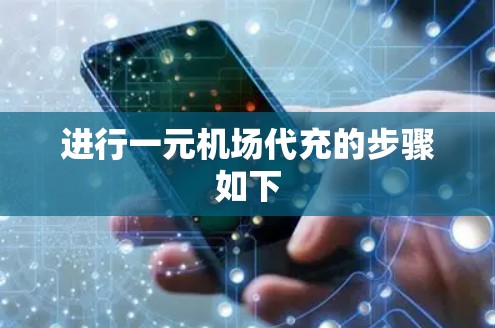 进行一元机场代充的步骤如下 进行一元机场代充的步骤如下