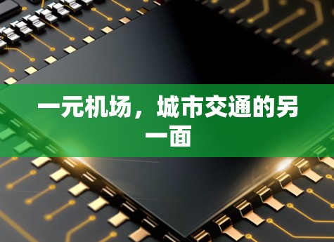 一元机场,城市交通的另一面 一元机场,城市交通的另一面