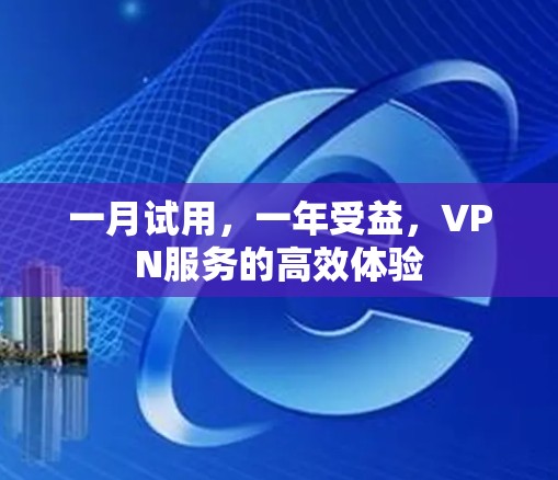 一月试用,一年受益,VPN服务的高效体验 一月试用,一年受益,VPN服务的高效体验