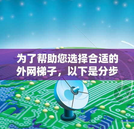 为了帮助您选择合适的外网梯子，以下是分步的建议