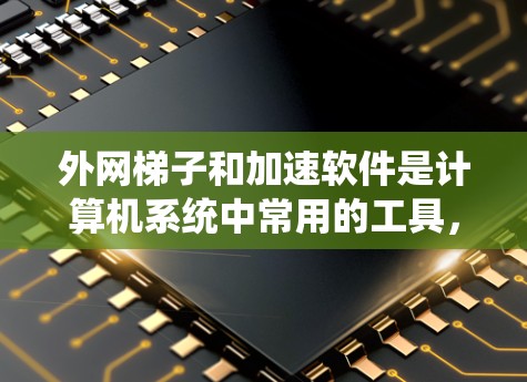 外网梯子和加速软件是计算机系统中常用的工具，以下是它们的常见类型和使用方法