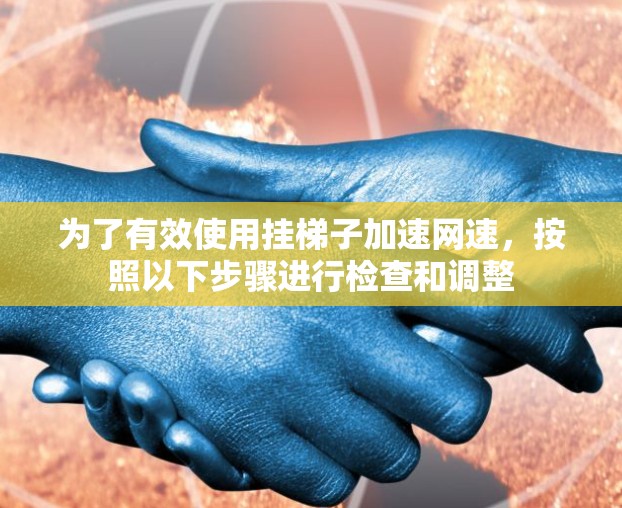 为了有效使用挂梯子加速网速，按照以下步骤进行检查和调整