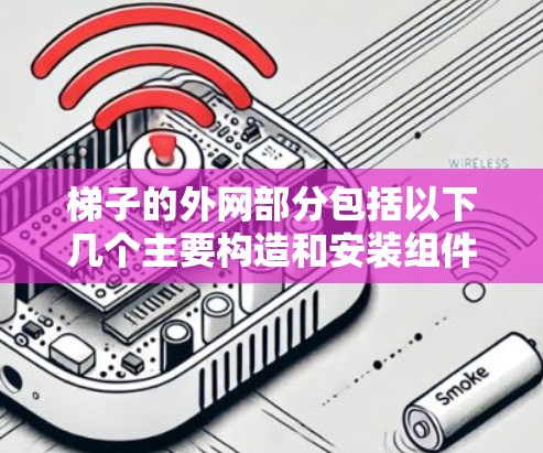梯子的外网部分包括以下几个主要构造和安装组件