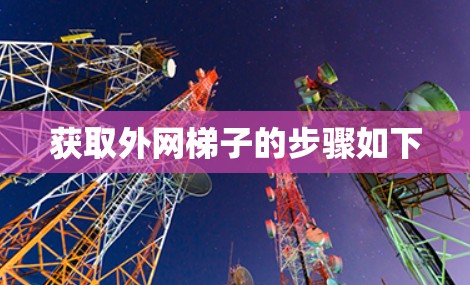 获取外网梯子的步骤如下 获取外网梯子的步骤如下