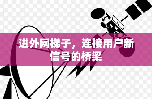 进外网梯子,连接用户新信号的桥梁 进外网梯子,连接用户新信号的桥梁