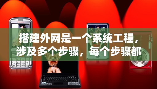 搭建外网是一个系统工程,涉及多个步骤,每个步骤都需要仔细考虑和执行。以下是一个详细的步骤指南,帮助你逐步搭建一个外网 搭建外网是一个系统工程,涉及多个步骤,每个步骤都需要仔细考虑和执行。以下是一个详细的步骤指南,帮助你逐步搭建一个外网