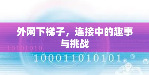 外网下梯子,连接中的趣事与挑战 外网下梯子,连接中的趣事与挑战