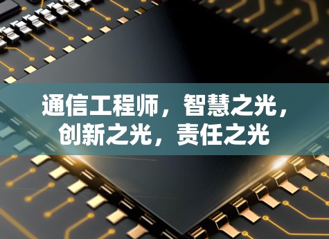 通信工程师，智慧之光，创新之光，责任之光
