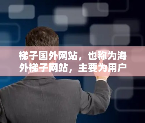 梯子国外网站，也称为海外梯子网站，主要为用户提供梯子相关服务，帮助客户完成梯子相关的作业。这些网站通常专门运营海外梯子服务，如运送货物、搬运工等。以下是对这些网站的详细介绍