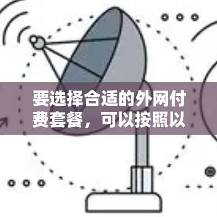 要选择合适的外网付费套餐,可以按照以下步骤进行 要选择合适的外网付费套餐,可以按照以下步骤进行