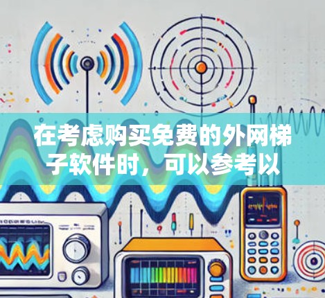 在考虑购买免费的外网梯子软件时,可以参考以下步骤和选择建议 在考虑购买免费的外网梯子软件时,可以参考以下步骤和选择建议