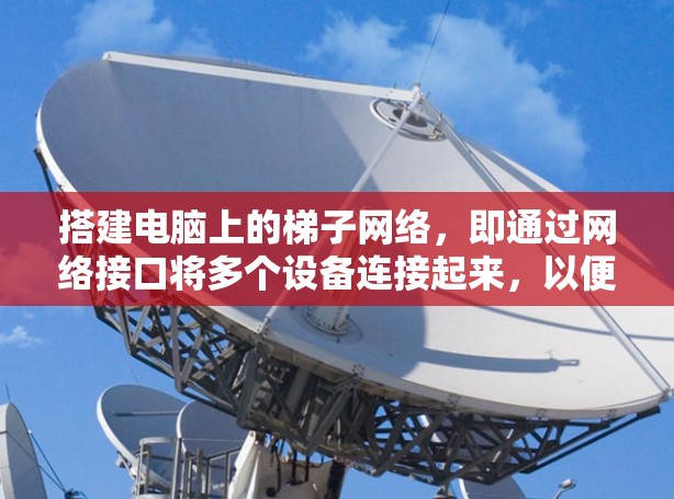 搭建电脑上的梯子网络，即通过网络接口将多个设备连接起来，以便在同一个网络中传输数据。以下是详细的步骤说明