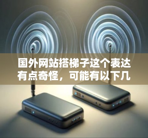国外网站搭梯子这个表达有点奇怪,可能有以下几种理解 国外网站搭梯子这个表达有点奇怪,可能有以下几种理解