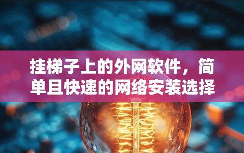 挂梯子上的外网软件,简单且快速的网络安装选择 挂梯子上的外网软件,简单且快速的网络安装选择