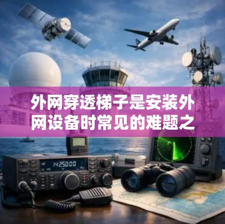 外网穿透梯子是安装外网设备时常见的难题之一。为了解决这个问题，可以采取以下方法