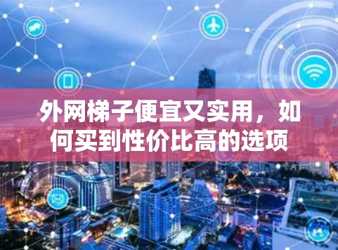 外网梯子便宜又实用,如何买到性价比高的选项 外网梯子便宜又实用,如何买到性价比高的选项
