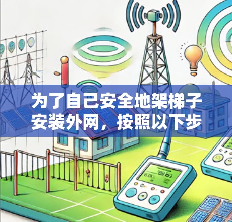 为了自己安全地架梯子安装外网,按照以下步骤操作 为了自己安全地架梯子安装外网,按照以下步骤操作