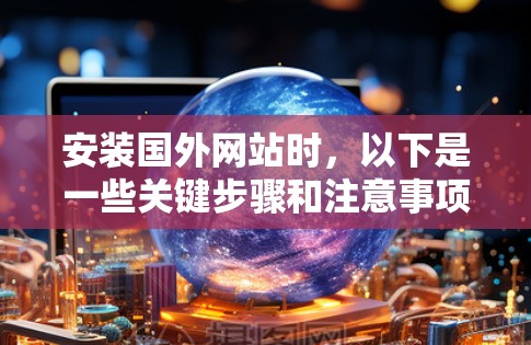 安装国外网站时，以下是一些关键步骤和注意事项