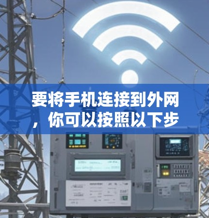要将手机连接到外网,你可以按照以下步骤操作 要将手机连接到外网,你可以按照以下步骤操作