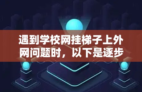 遇到学校网挂梯子上外网问题时,以下是逐步的解决方案 遇到学校网挂梯子上外网问题时,以下是逐步的解决方案