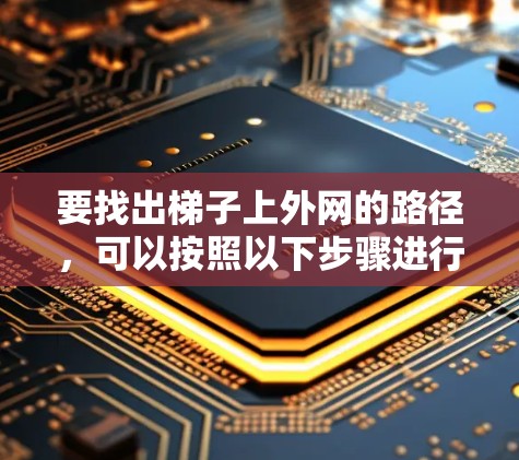 要找出梯子上外网的路径，可以按照以下步骤进行