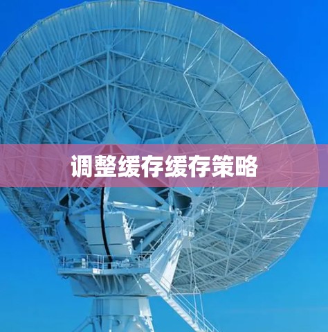调整缓存缓存策略