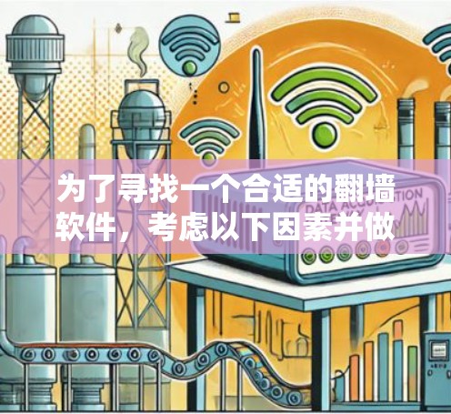 为了寻找一个合适的翻墙软件,考虑以下因素并做出决策 为了寻找一个合适的翻墙软件,考虑以下因素并做出决策