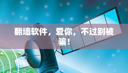 翻墙软件,爱你,不过别被骗! 翻墙软件,爱你,不过别被骗!