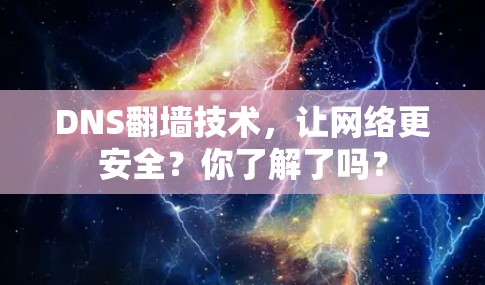 DNS翻墙技术,让网络更安全?你了解了吗? DNS翻墙技术,让网络更安全?你了解了吗?