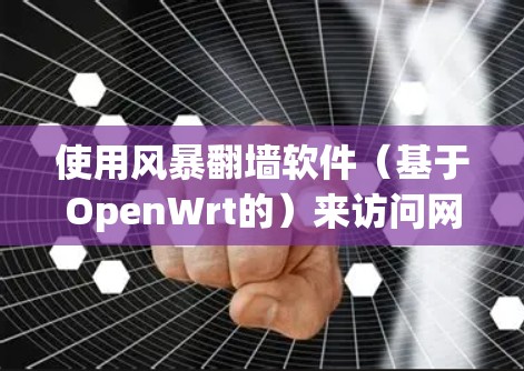 使用风暴翻墙软件（基于OpenWrt的）来访问网络资源的过程如下