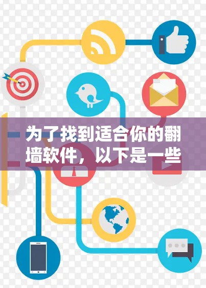 为了找到适合你的翻墙软件,以下是一些综合考虑的因素和推荐 为了找到适合你的翻墙软件,以下是一些综合考虑的因素和推荐