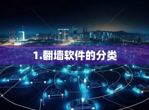 1.翻墙软件的分类