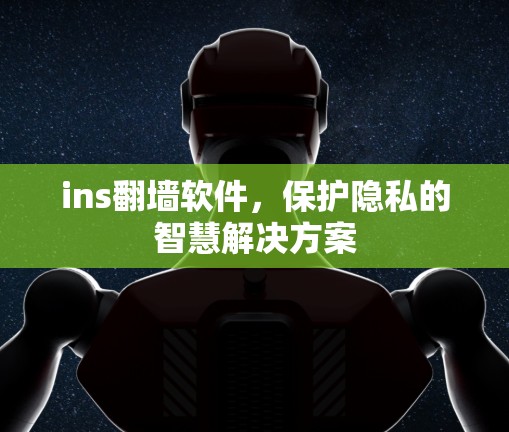 ins翻墙软件，保护隐私的智慧解决方案