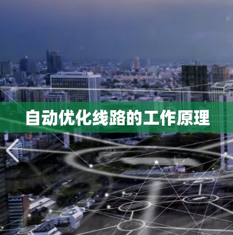 自动优化线路的工作原理 自动优化线路的工作原理