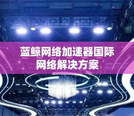 蓝鲸网络加速器国际网络解决方案