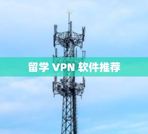 留学 VPN 软件推荐 留学 VPN 软件推荐