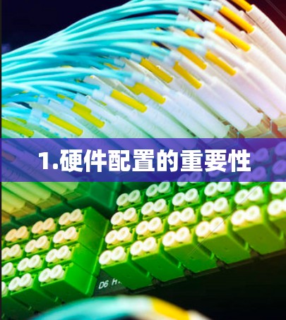 1.硬件配置的重要性 1.硬件配置的重要性