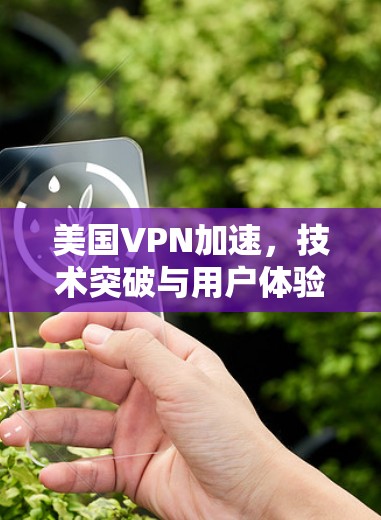 美国VPN加速,技术突破与用户体验的双重挑战 美国VPN加速,技术突破与用户体验的双重挑战