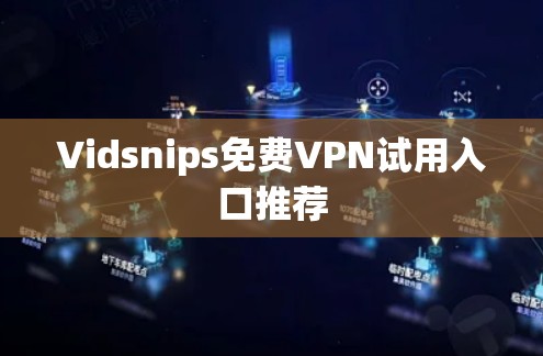 Vidsnips免费VPN试用入口推荐 Vidsnips免费VPN试用入口推荐