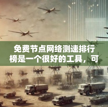 免费节点网络测速排行榜是一个很好的工具,可以帮助你快速评估网络性能。以下是几个主要的免费平台,供你参考 免费节点网络测速排行榜是一个很好的工具,可以帮助你快速评估网络性能。以下是几个主要的免费平台,供你参考